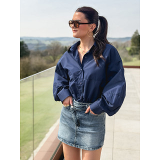 Chemise Marlène - Bleu marine