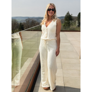 Pantalon Denista - Ecru