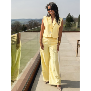 Blazer sans manches Rennie - Jaune