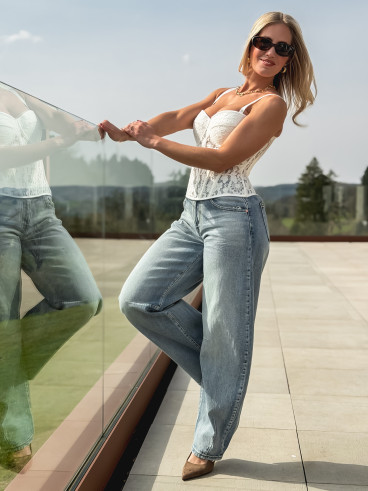 Jeans Mélanie - Bleu