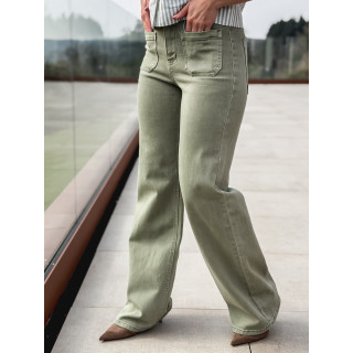 Jeans Anna - Vert sauge