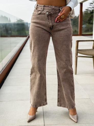 Jeans Maéva - Marron