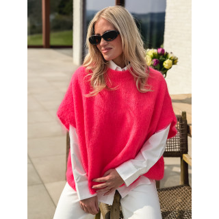 Pull sans manches Maylie - Corail fluo