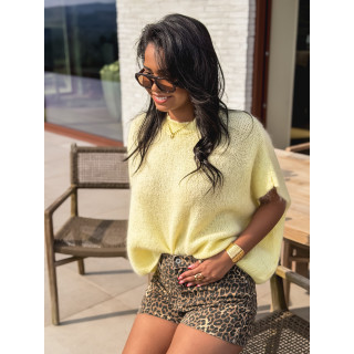Pull sans manches Maylie - Jaune