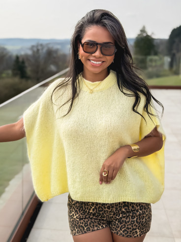 Pull sans manches Maylie - Jaune
