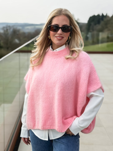 Pull sans manches Maylie - Rose clair