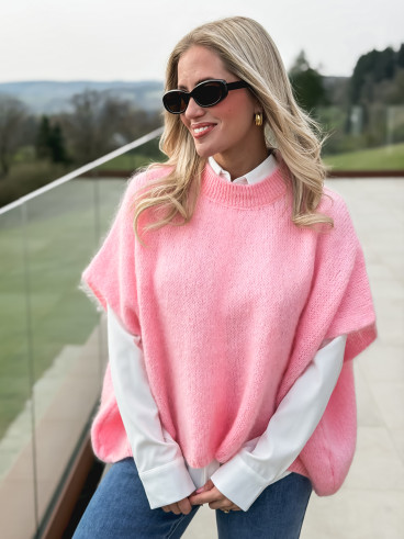 Pull sans manches Maylie - Rose clair