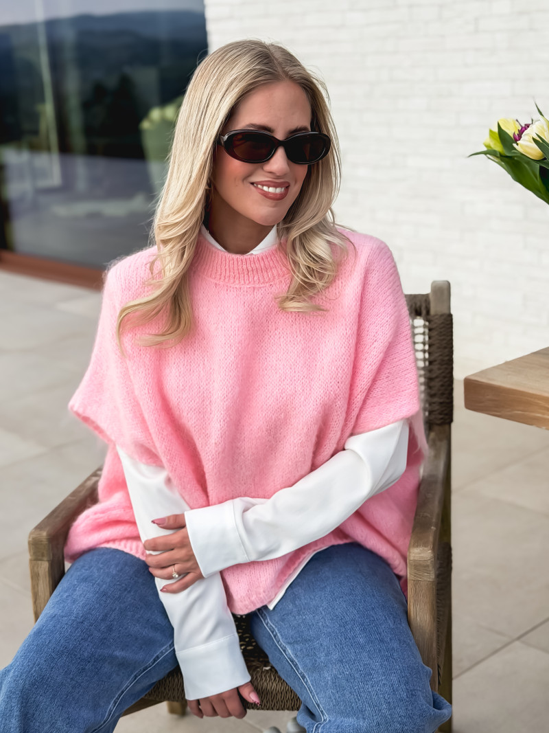 Pull sans manches Maylie - Rose clair