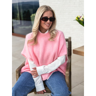 Pull sans manches Maylie - Rose clair