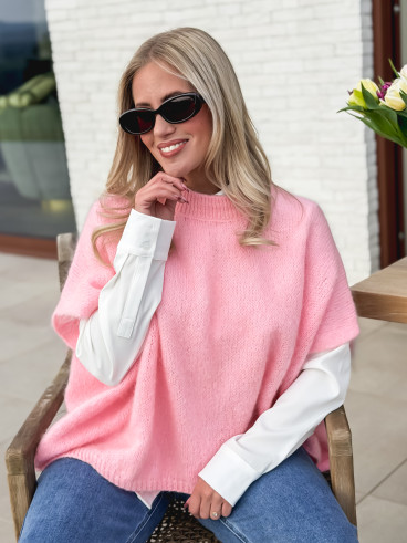 Pull sans manches Maylie - Rose clair