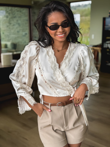 Blouse Cassandre - Beige