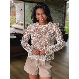 Blouse Théodora - Crème