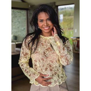 Blouse Théodora - Jaune