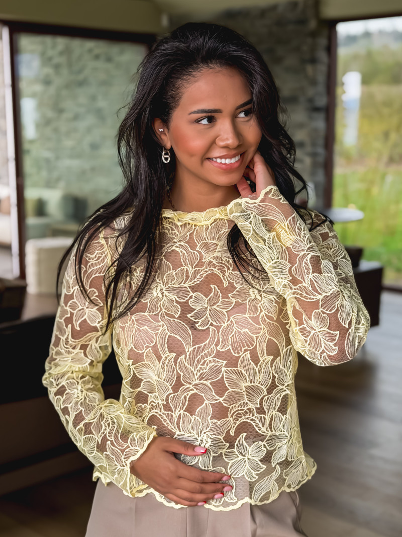 Blouse Théodora - Jaune