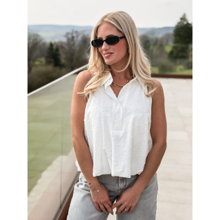 Blouse Ingrid - Blanc