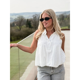 Blouse Ingrid - Blanc