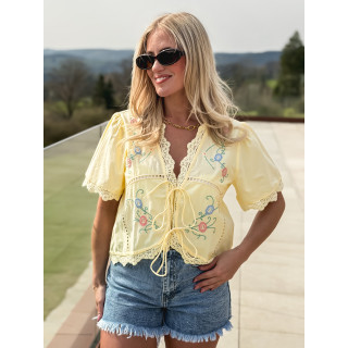 Blouse Nina - Jaune
