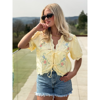 Blouse Nina - Jaune