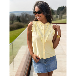 Jupe short en jeans Nelly - Bleu clair