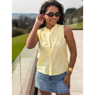 Jupe short en jeans Nelly - Bleu clair