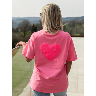 T-shirt "La dolce vita" - Fuchsia