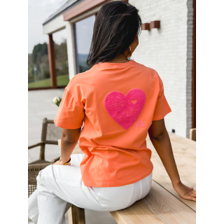 T-shirt "La dolce vita" - Orange