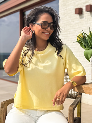 Pull Marjolie - jaune