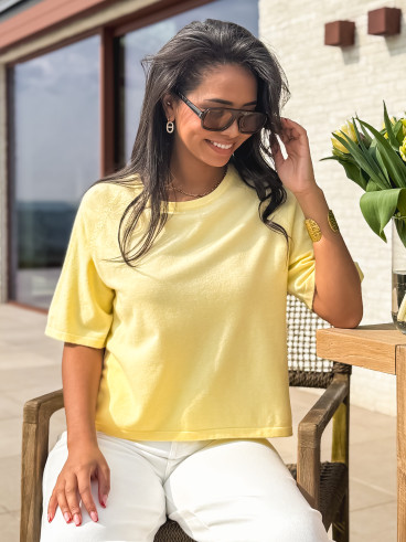 Pull Marjolie - jaune