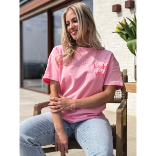 T-shirt "La dolce vita" - Rose