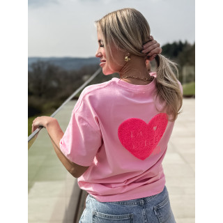 T-shirt "La dolce vita" - Rose