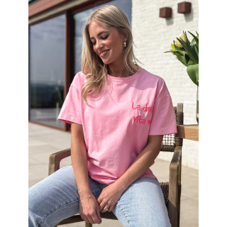 T-shirt "La dolce vita" - Rose