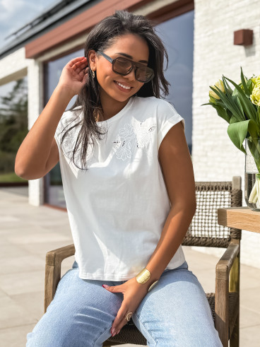 T-shirt Éloria - Blanc