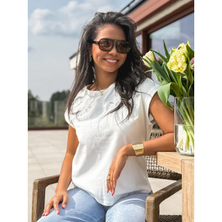 T-shirt Éloria - Blanc