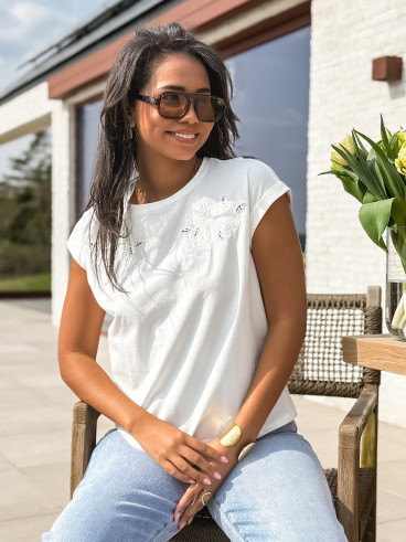 T-shirt Éloria - Blanc