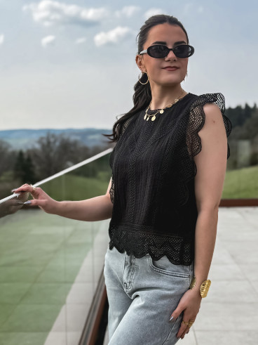 Blouse Apolline - Noir