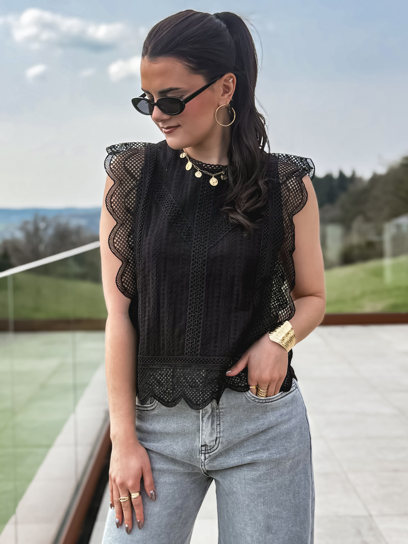 Blouse Apolline - Noir