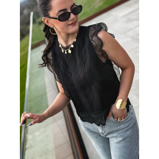 Blouse Apolline - Noir