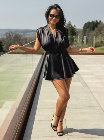 Combinaison short Nira - Noir