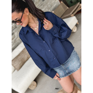 Chemise Marlène - Bleu marine