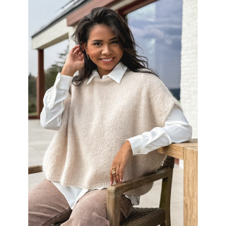 Pull sans manches Maylie - Beige