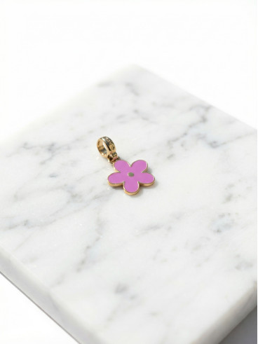 Charm Manolla - Doré/Rose