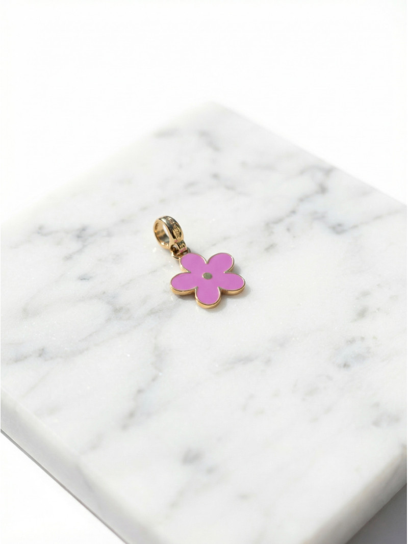 Charm Manolla - Doré/Rose