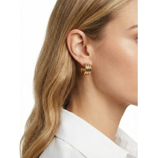Boucles d'oreilles Lauréane - Doré