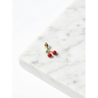 Charms Kirsche - Doré/Rouge