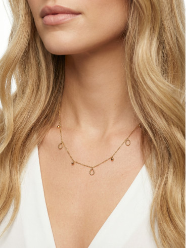 Collier Ysa - Doré