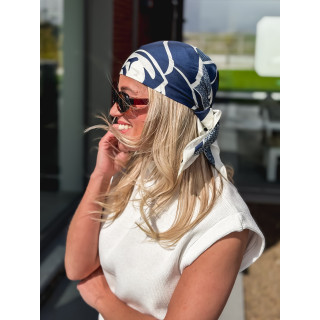 Foulard Julinna - Bleu marine