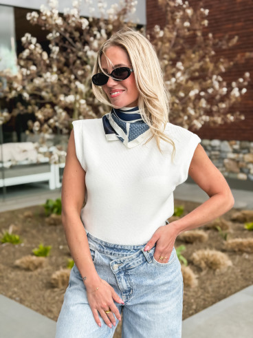 Foulard Julinna - Bleu marine Foulard Julinna - Bleu marine