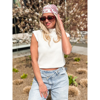 Foulard à motifs Milano - Rouge