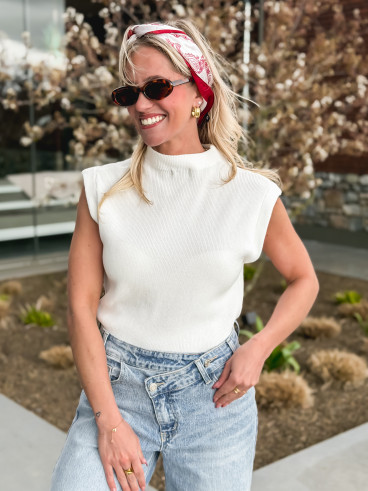 Foulard à motifs Milano - Rouge Foulard à motifs Milano - Rouge