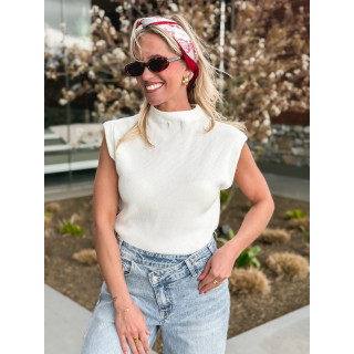 Foulard à motifs Milano - Rouge